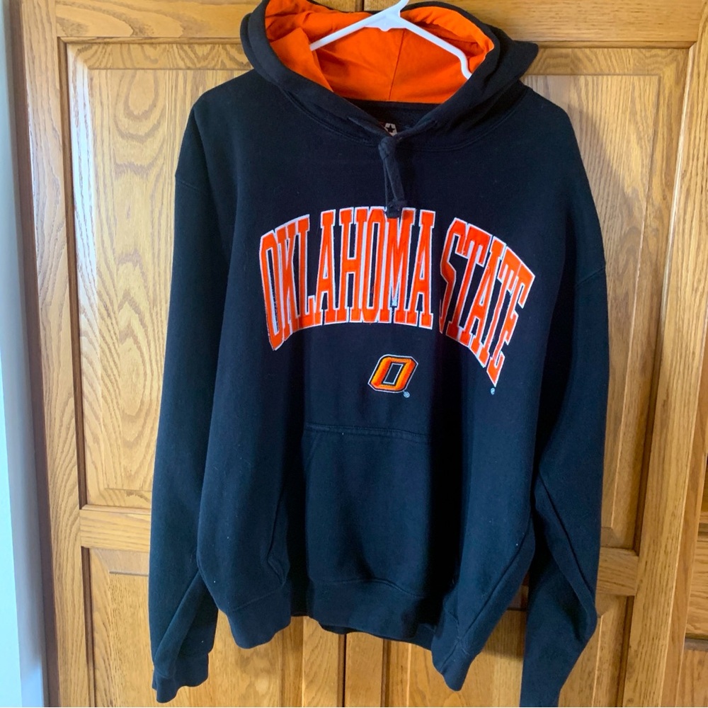 Oklahoma State Black and Orange Hoodie